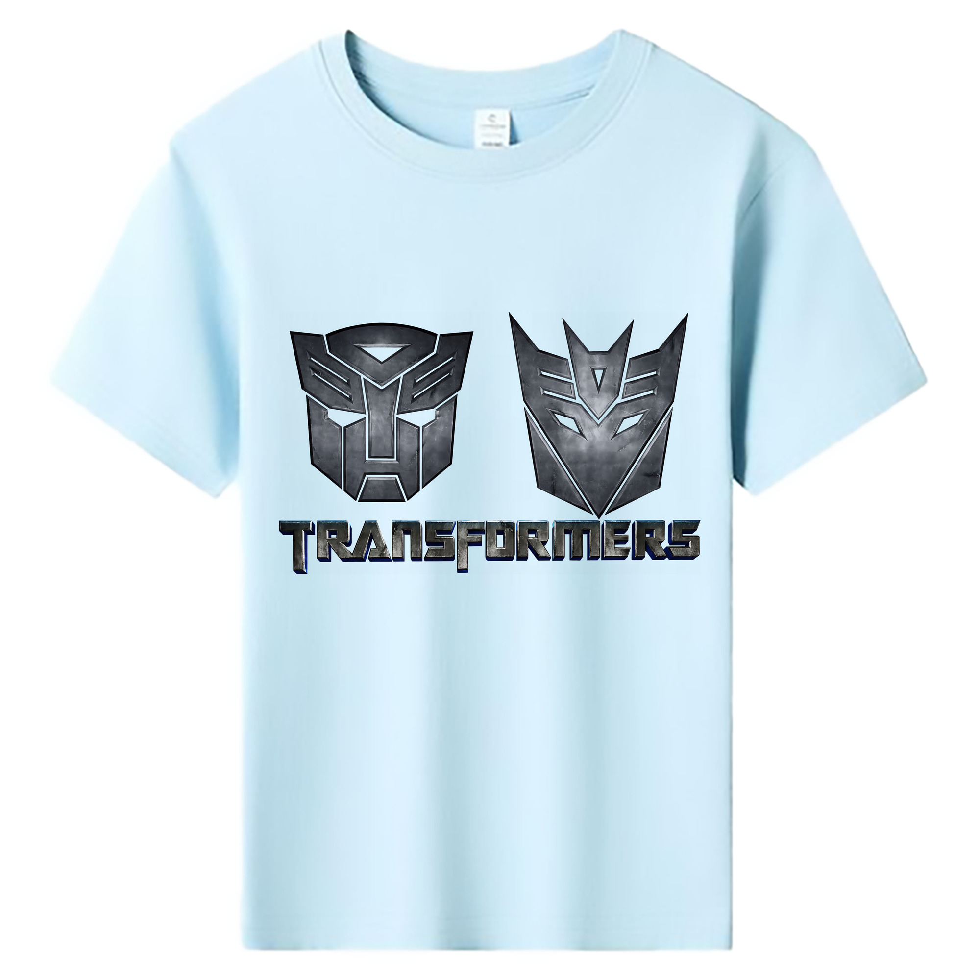 （画像用） Transformers トランスフォーマー 綿100％キッズTシャツ（フロントプリント）